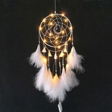 Load image into Gallery viewer, Handmade LED Light Dream Catcher Wall Hanging
