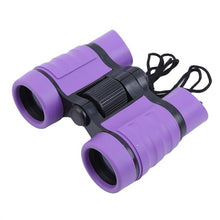 Load image into Gallery viewer, 4x Magnification Children&#39;s Binoculars Toy for Little Hands Bird Watching Traveling Hiking
