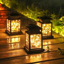 Cargar imagen en el visor de la galería, Solar Lamp Square Solar Garden Lights For Outdoor Square Fairy Lights For Party Balcony
