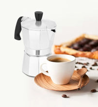 Load image into Gallery viewer, Aluminum Coffee Maker Durable Mocha Espresso Percolator Pot  150/300/450/600ml Stovetop Household Coffee Maker
