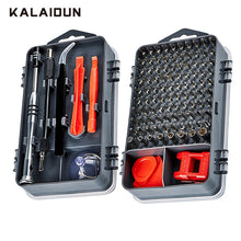 Load image into Gallery viewer, KALAIDUN 112  in 1 Screwdriver Set Magnetic Screwdriver Bit Torx Multi Mobile Phone Repair Tools Kit Electronic Device Hand Tool
