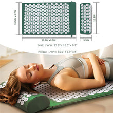 Cargar imagen en el visor de la galería, Yoga Massage Mat Acupressure Massager Spike Mat Massage Cushion Pads Home Health Back Neck Foot Massager Pillow Pain Relieve
