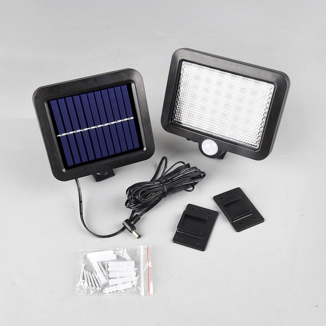 COB 120LED Solar Motion Sensor Wall Light Outdoor Waterproof Garden Lamp Solar Lamp Street Lamp Garden Decoration Dropshipping