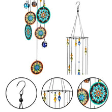 Cargar imagen en el visor de la galería, Wind Chimes Rainbow Maker Window Hanging Sun Catcher Feng shui Wind Chimes Decoration for P
