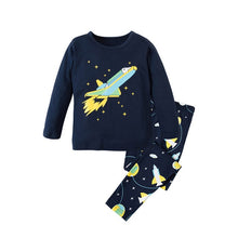 Cargar imagen en el visor de la galería, 100% Cotton Children Pajamas Sets for 2-7yr
