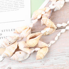 Cargar imagen en el visor de la galería, Conch Sea Shell Wind Chime Hanging Ornament Wall Decoration Creative Hanging
