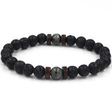 Cargar imagen en el visor de la galería, Bracelet Natural Moonstone Bead Tibetan Bracelet Chakra Lava Stone Diffuser Bracelets
