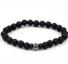 Cargar imagen en el visor de la galería, Bracelet Natural Moonstone Bead Tibetan Bracelet Chakra Lava Stone Diffuser Bracelets
