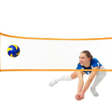 Cargar imagen en el visor de la galería, Portable Professional Outdoor Sand Grass Or Indoors Cross Volleyball Sports Volleyball NetQuickstart Tennis Badminton Square Net
