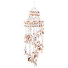 Cargar imagen en el visor de la galería, Conch Sea Shell Wind Chime Hanging Ornament Wall Decoration Creative Hanging
