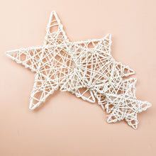 Cargar imagen en el visor de la galería, 10/15/20CM  Star wreath home decoration accessories Wedding DIY
