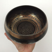 Load image into Gallery viewer, Nepal Tibetan Singing Bowl Himalayan Buddhist Yoga Meditation Singing Bowl Fengshui
