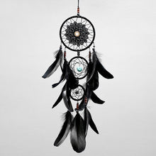 Cargar imagen en el visor de la galería, Creative Hanging Feather Multi-ring Dream Catcher  Room Wall Decoration
