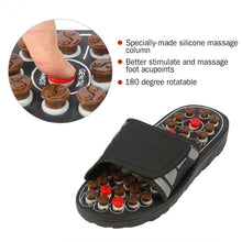 Cargar imagen en el visor de la galería, Foot Massage Slippers Acupuncture Therapy Massager Shoes For legs Acupoint Activating Reflexology Feet Care massageador Sandal
