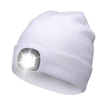 Cargar imagen en el visor de la galería, Hot Christmas Gifts Adult/Kids Hat LED Lighted Beanie Cap Hip Hop Knit Hat Hunting Running
