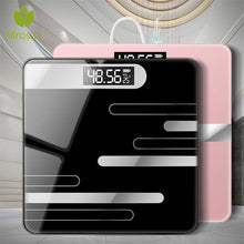 Cargar imagen en el visor de la galería, Floor Scales Bathroom Body Fat Scale USB Charging Glass Smart Electronic Digital Scales Weight Balance Bariatric LCD Display CE
