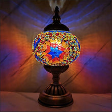 Load image into Gallery viewer, Mosaic Table Lamp Bedroom Study Romantic Style Decoration Table Lamp
