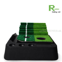 Cargar imagen en el visor de la galería, Pg2.5M/3M Golf Putting Mat Golf Putter Trainer Green Putter Carpet Practice Set Ball Return Mini Golf Putting Green Fairway
