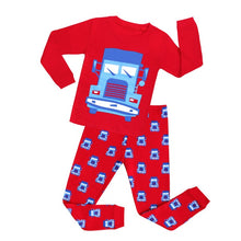 Cargar imagen en el visor de la galería, 100% Cotton Children Pajamas Sets for 2-7yr
