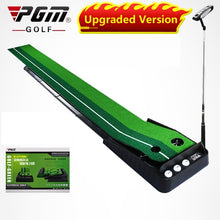 Load image into Gallery viewer, Pg2.5M/3M Golf Putting Mat Golf Putter Trainer Green Putter Carpet Practice Set Ball Return Mini Golf Putting Green Fairway
