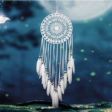 Cargar imagen en el visor de la galería, Dream Catcher Home Decor Feather Wall Decoration
