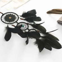 Cargar imagen en el visor de la galería, Creative Hanging Feather Multi-ring Dream Catcher  Room Wall Decoration
