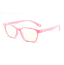 Cargar imagen en el visor de la galería, Anti-blue Light Silicone Glasses Children Soft Frame Plain Glasses Kids frame
