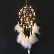 Load image into Gallery viewer, Handmade LED Light Dream Catcher Wall Hanging
