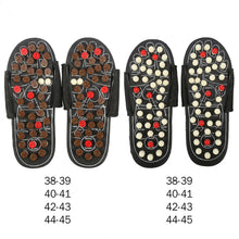 Cargar imagen en el visor de la galería, Foot Massage Slippers Acupuncture Therapy Massager Shoes For legs Acupoint Activating Reflexology Feet Care massageador Sandal
