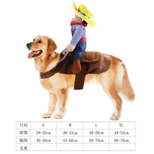 Load image into Gallery viewer, Pet Accessories, Big Dog/Cat Cosplay-Cowboy, Santa, or Pirate Costumes
