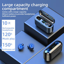 Cargar imagen en el visor de la galería, Mini TWS Bluetooth V5.0 Earphones Wireless Headphones Earphones In Ear Sports Waterproof Wireless Headset Earbuds fone bluetooth
