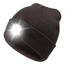 Cargar imagen en el visor de la galería, Hot Christmas Gifts Adult/Kids Hat LED Lighted Beanie Cap Hip Hop Knit Hat Hunting Running
