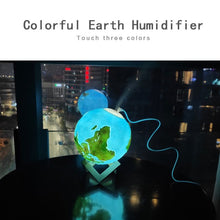 Cargar imagen en el visor de la galería, 1500ML Air Humidifier 3D Earth Lamp Light Night Mist Purifiers Color Earth Humidifier
