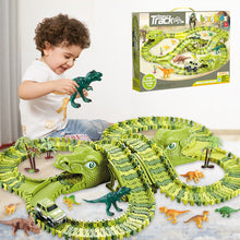 Cargar imagen en el visor de la galería, Hot Toys Car Tracks Toy Dinosaurs Car Toy Set Race Track Vehicle Children Toys
