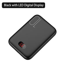 Cargar imagen en el visor de la galería, Power Bank for xiaomi mi iPhone,USAMS Mini Power Bank 10000mAh LED Display Dual USB Powerbank External Battery Fast charging
