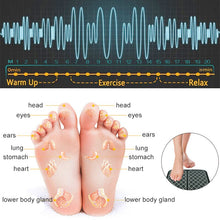 Load image into Gallery viewer, Electric EMS Foot Care Massage Health Physiotherapy Pedicure Massage Mat Tens Wireless Foot Care Vibrator Feet Muscle Stimulator
