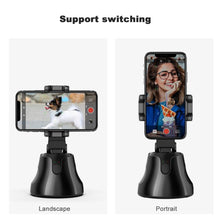 Cargar imagen en el visor de la galería, Portable All-in-one Auto Smart Shooting Selfie Stick ,  360 Rotation Auto Face Tracking Object Tracking vlog Camera Phone Holder
