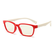 Cargar imagen en el visor de la galería, Anti-blue Light Silicone Glasses Children Soft Frame Plain Glasses Kids frame
