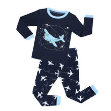 Cargar imagen en el visor de la galería, 100% Cotton Children Pajamas Sets for 2-7yr
