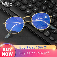 Cargar imagen en el visor de la galería, Computer Glasses Anti Blue Ray Blue Light Blocking Glasses Optical UV Blocking Gaming Filter Round Glasses
