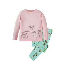 Cargar imagen en el visor de la galería, 100% Cotton Children Pajamas Sets for 2-7yr
