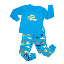 Cargar imagen en el visor de la galería, 100% Cotton Children Pajamas Sets for 2-7yr
