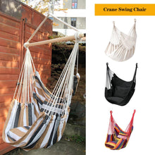 Load image into Gallery viewer, Outdoor Leisure Swing Hanging Chair Resistance Accessories Garden Furniture Indoor/Outdoor Chair Hammock
