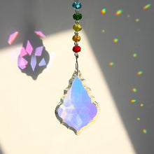 Cargar imagen en el visor de la galería, H&amp;D Chakra Crystal Suncatcher with 76mm AB Gourd Prism Drops Rainbow Maker Chain Hanging Window Ornament Home Garden Decor
