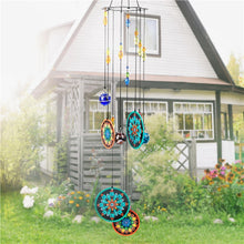 Cargar imagen en el visor de la galería, Wind Chimes Rainbow Maker Window Hanging Sun Catcher Feng shui Wind Chimes Decoration for P
