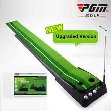 Cargar imagen en el visor de la galería, Pg2.5M/3M Golf Putting Mat Golf Putter Trainer Green Putter Carpet Practice Set Ball Return Mini Golf Putting Green Fairway
