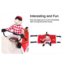 Load image into Gallery viewer, Santa Clause Riding Pet Costume
