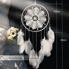 Cargar imagen en el visor de la galería, Creative Hanging Feather Multi-ring Dream Catcher  Room Wall Decoration
