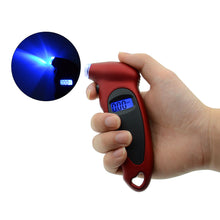 Load image into Gallery viewer, Tire pressure gauge 0-150 PSI Backlight High-precision digital tire pressure monitoring car tire pressure gauge
