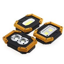 Cargar imagen en el visor de la galería, LED Portable Spotlight COB Flood Lights USB Rechargeable Flashlight Work Light Outdoor Portable Searchlight for Hunting Camping
